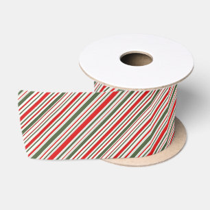 Candy Cane Ribbon Satin Ribbon