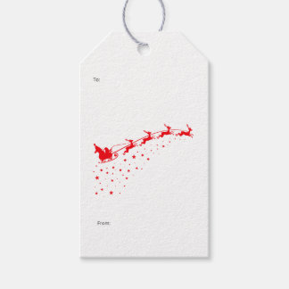 Candy Cane & Santa Sleigh Gift Tags