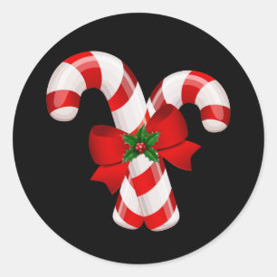 Candy Cane Stickers