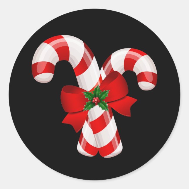 Candy Cane Stickers (Front)