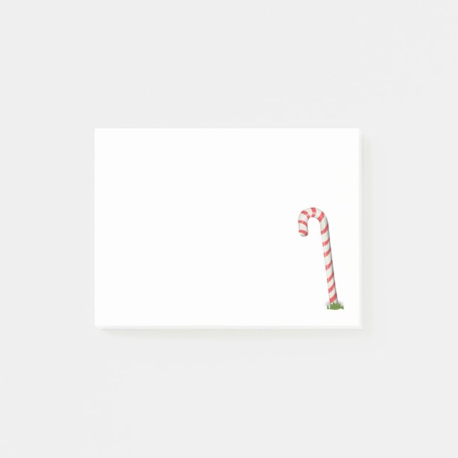 Candy Cane Sticky Notes (Front)