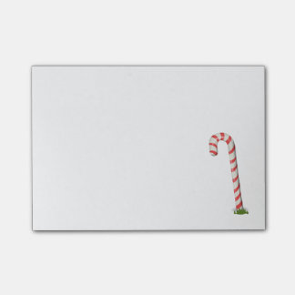 Candy Cane Sticky Notes