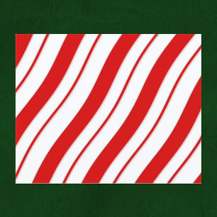 Candy Cane Striped Paper