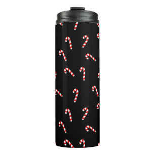 Candy Cane Thermal Tumbler