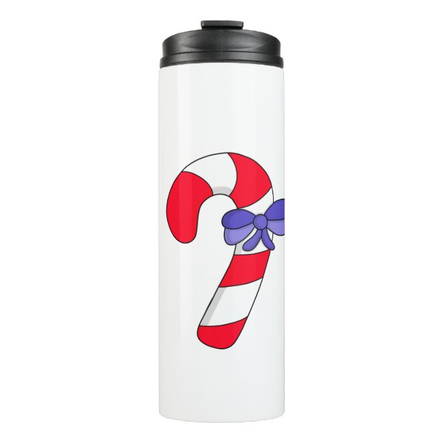 Candy cane thermal tumbler (Front)