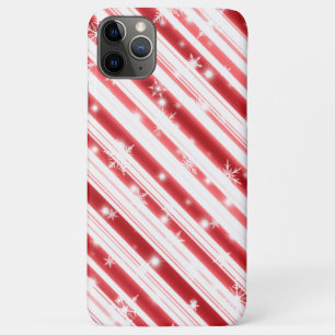 Candy cane with Stars and Snowflakes Case-Mate iPhone Case