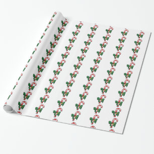 Candy Cane Wrapping Paper