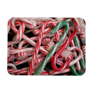 Candy Canes and Peppermints Christmas Holiday Magnet