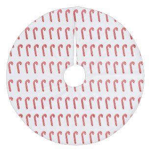 Candy Canes Christmas Tree Skirt