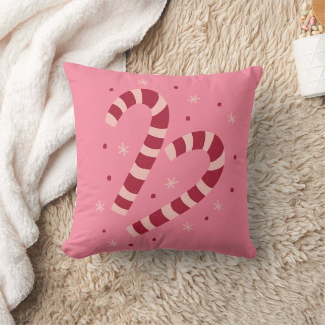Candy canes cushion (Blanket)