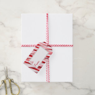 Candy Canes Gift Tags