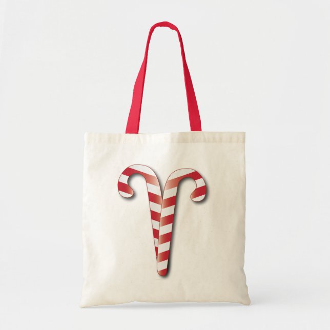 Candy Canes Holiday Gift Bag (Front)