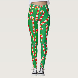 Candy Canes Leggings