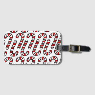 Candy Canes Luggage Tag