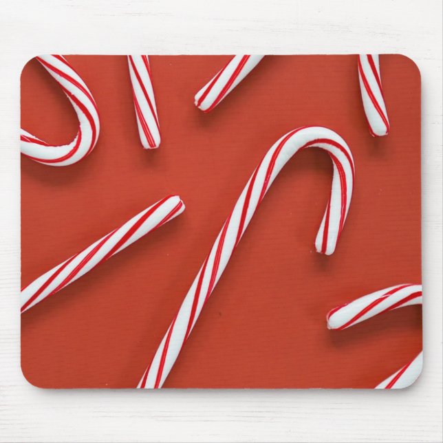 Candy Canes Mouse Pad (Front)