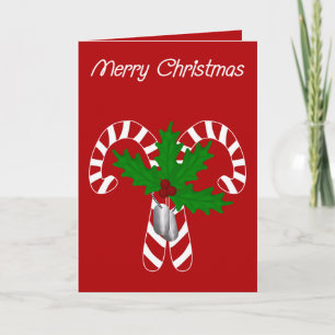 Candy Canes N Dog Tags Card