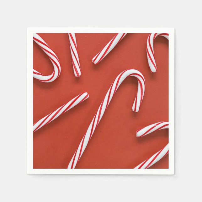 Candy Canes Napkin (Front)