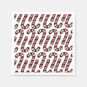 Candy Canes Napkin