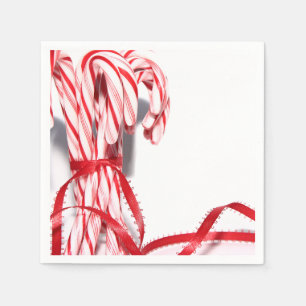 Candy Canes Napkins