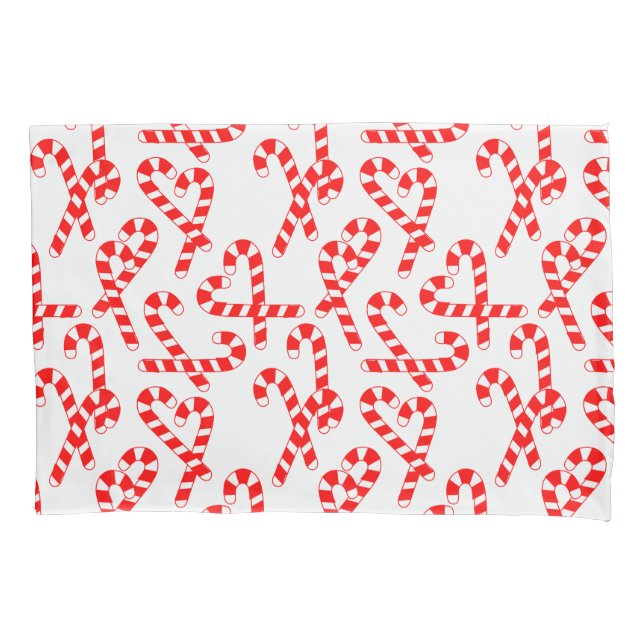 Candy Canes  Pillowcase (Front)