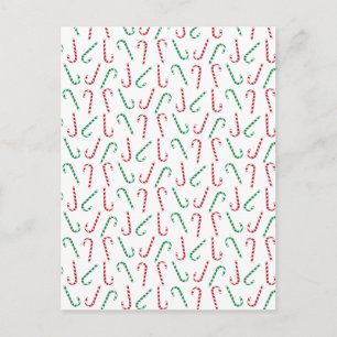 Candy Canes Postcard