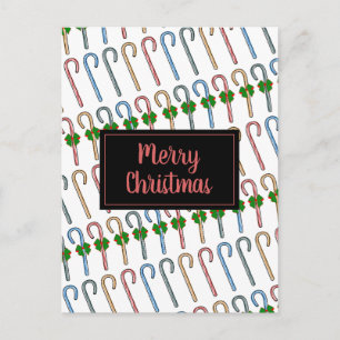 Candy Canes Postcard