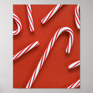 Candy Canes Poster