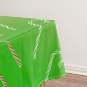 Candy Canes Tablecloth