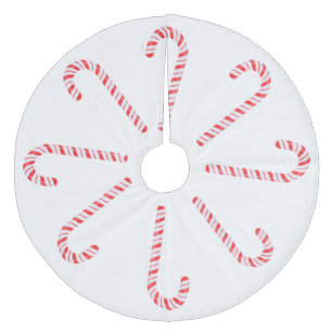 Candy Canes Tree Skirt