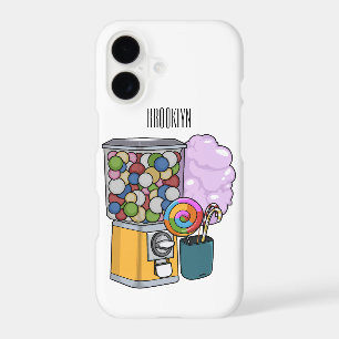 Candy cartoon illustration