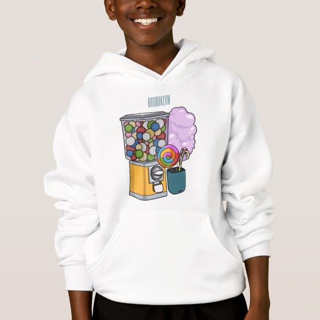 Candy cartoon illustration (Front)