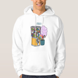 Candy cartoon illustration hoodie