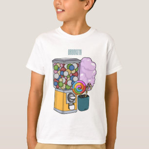 Candy cartoon illustration  T-Shirt