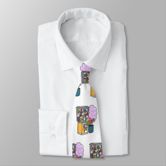 Candy cartoon illustration  tie (Tied)