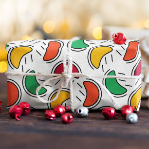 Candy Cartoon Pattern Wrapping Paper