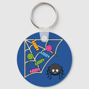 Candy Catcher Spider Key Ring
