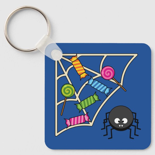 Candy Catcher Spider Key Ring (Front)