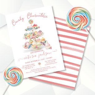 Candy Charcuterie Tiered Tray BABY Shower Invitation