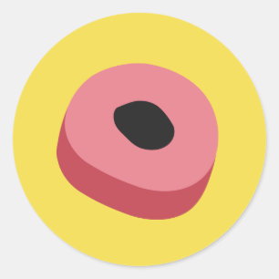 Candy Classic Round Sticker
