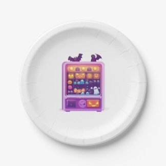 Candy Claw Machine Paper Plate