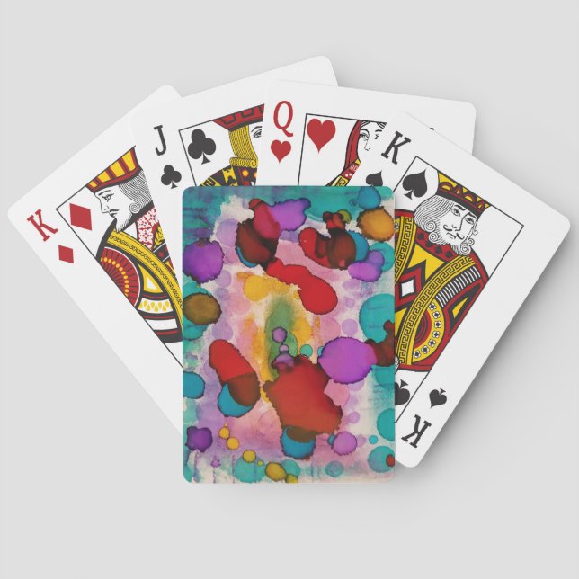 Candy Clown Playing Cards (Back)