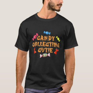 Candy Collecting Cutie Hunter Trick Or Treat Child T-Shirt