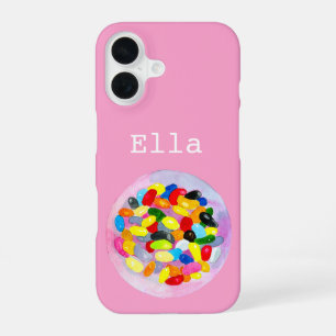 Candy colourful sweet jelly lollies iPhone 16 case