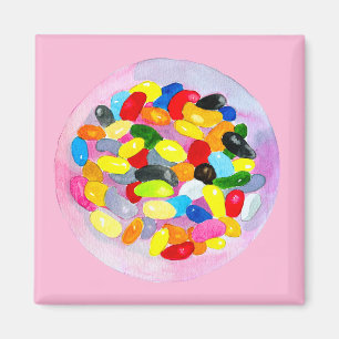 Candy colourful sweet jelly lollies magnet