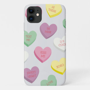 Candy Conversation Hearts with Editable Text Case-Mate iPhone Case