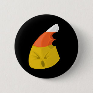Candy Corn 6 Cm Round Badge