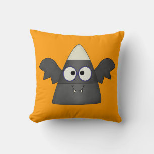 Candy Corn Bat Cushion