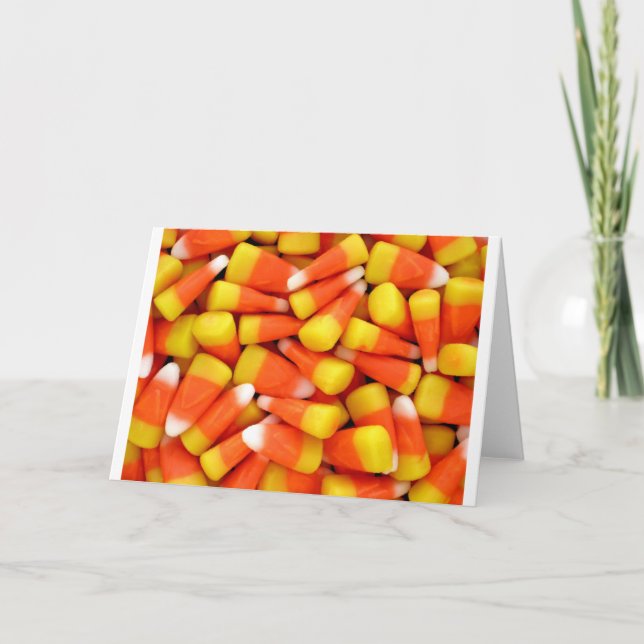 CANDY CORN CARD (Front)