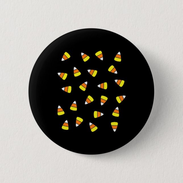 Candy Corn Costume  6 Cm Round Badge (Front)