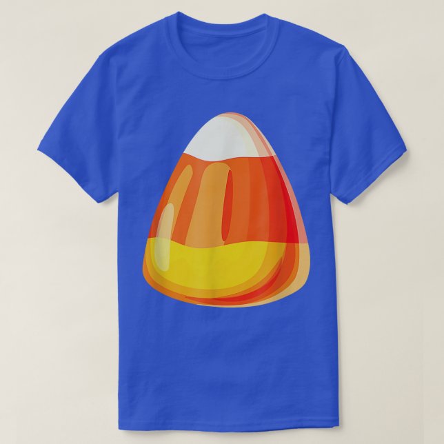 Candy Corn Costume Tee Last Minute Lazy Party 75 (Design Front)